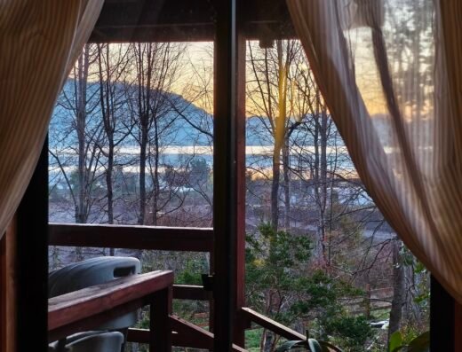 Casa Oregón en Coñaripe con tinaja